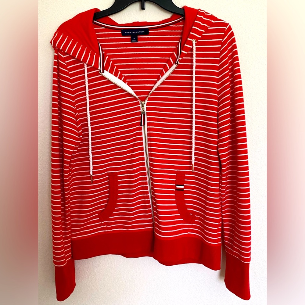 Tommy Hilfiger Hoody Sweatshirt Size Medium